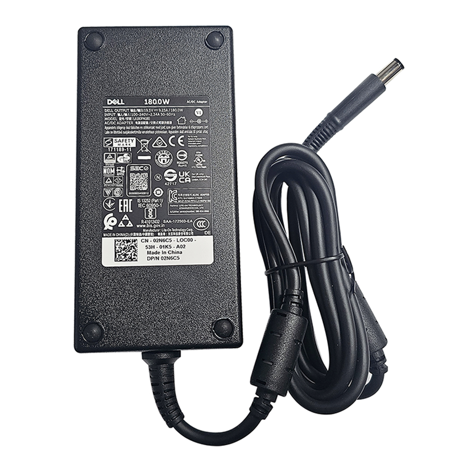 델 정품 180W 7.4X5.0 노트북 충전기 19.5V 9.23A LA180PM180